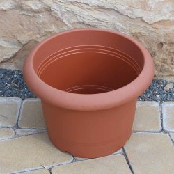 Topf terracotta Kunstoff Ø25 x H21,5