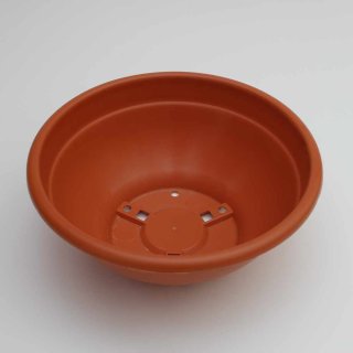 Schale terracotta Kunstoff Ø22 x H9,5