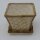 Topf Korboptik mit Untersetzer 12x13x10,5cm