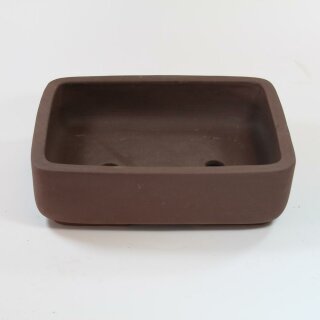 Schale Bonsai braun 17x12x5cm