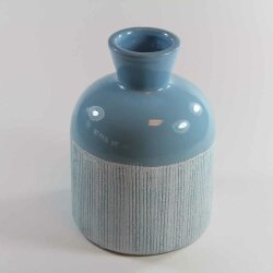 Vase blau 15x11cm